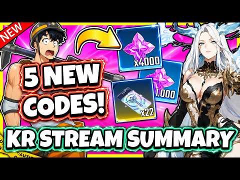 5 NEW CODES! ANTOINE & MYRO SHOWCASE! KOREAN STREAM SUMMARY! EPIC REWARDS! [Solo Leveling: Arise]