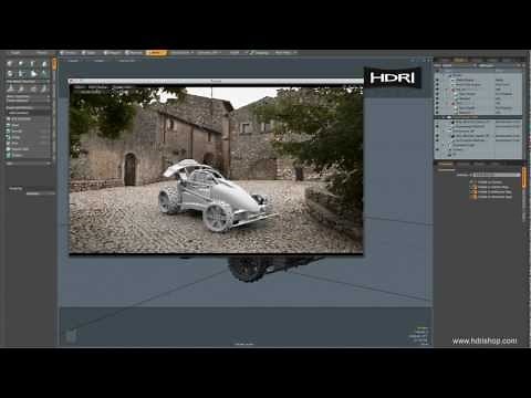 Hdri set up with modo