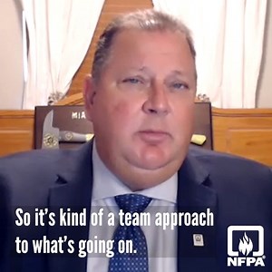 NFPA Journal interviewed former Miami-Dade Fire Chief Dave Downey, who is also chair of the IAFC's Urban Search and Rescue Committee, to learn more about the current rescue efforts in Miami, where early Thursday morning a 12-story residential building partially collapsed. Watch the full interview and read an article here: https://bit.ly/35Van0m | National Fire Protection Association (NFPA)