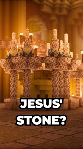 Jesus's Stone is inside BYZANTINE churches? #minecraft