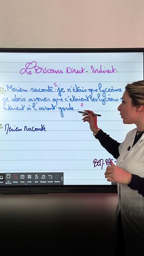 Discours direct et indirect : cours et exercices