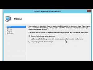 MDT 2013 - Updating Deployment Share