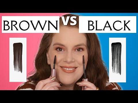 Does BROWN MASCARA Make a Difference? | Black VS Brown