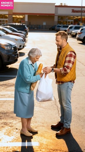 1M views · 16K reactions | Helping Hand at the Grocery Store Have you witnessed a kind act today? Generated using Kling AI . . . (For entertainment purposes only. Consult professionals if guidance on activities is presented. No brand affiliation is implied if any are shown. If inspired by true events, creative adaptations may be included. Content may include public footage.) | Fabiosa Kindness in Action | Facebook
