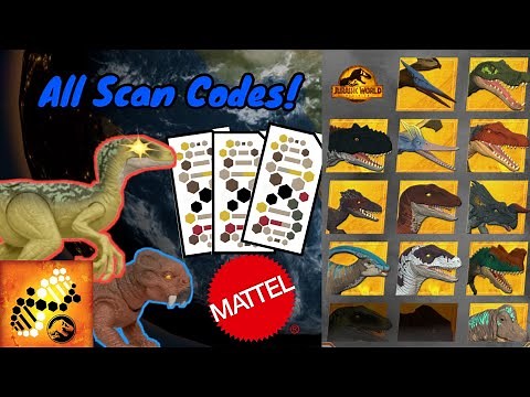 All Jurassic World Dominion 2022 Facts App Scan Codes!! (69/69)