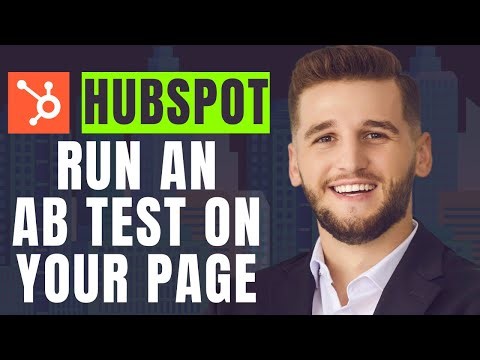 How To Run An Ab Test On Your Page In Hubspot