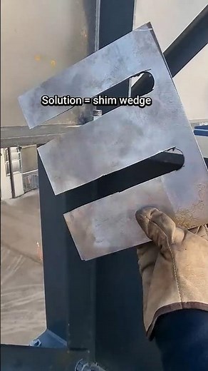 Closing the Gap with a Shim Wedge 🔥 Beam Connection Fix