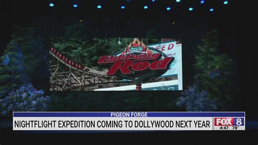 Dollywood unveils $50M NightFlight Expedition opening in 2026