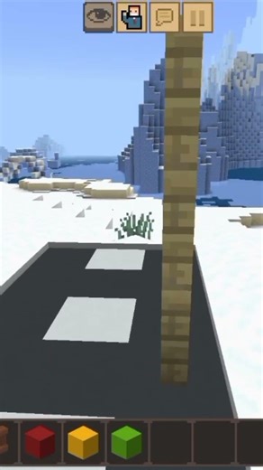 How to make traffic light in minecraft #minecraft #shorts @PratikGamerz67