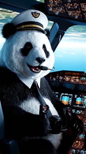 Panda Pilot Calmly Says, “We Might Be Upside Down!” | Nebula Shots