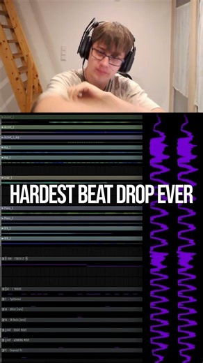 HARDEST Beat DROP EVER!! #musicproducer #undergroundrap #undergroundmusic #beatmaking #808 #beatdrop