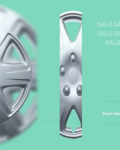 15" New Aftermarket Custom Hubcaps / Wheel Covers Set of 4 422 Series 15" Silver 422-15-S