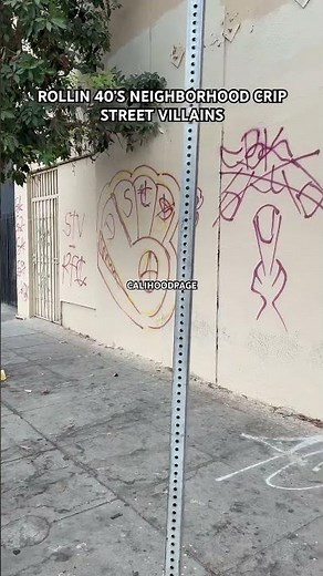 Westside Rollin 40’s Neighborhood Crip, Street Villains 43