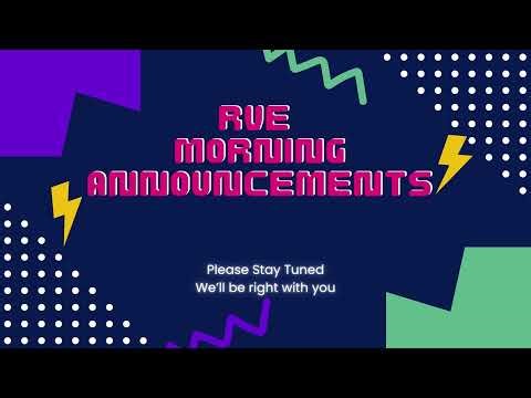 Announcements Live Stream