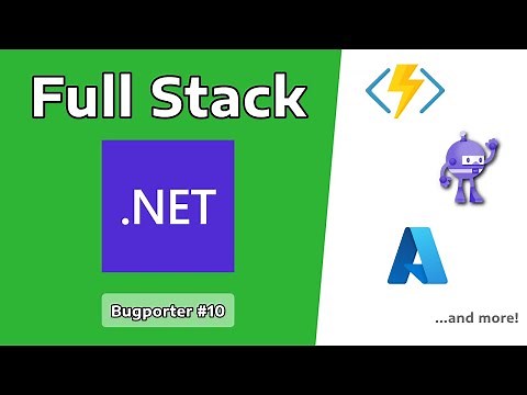 Authenticating from MAUI to Azure Functions - FULL STACK .NET TUTORIAL (BUGPORTER) #10