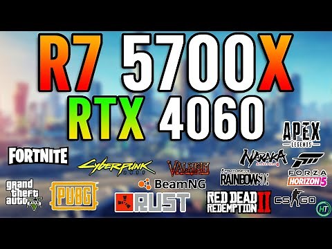 Ryzen 7 5700X + RTX 4060 - Tested in 2024