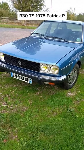 Voici la Renault 30 TS de 1978 de Patrick. P #renaultclassic #voituresanciennes #renault #youngtimer #renault30ts #generation2030 #