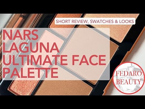 NARS • Laguna Ultimate Face Palette • review, swatches and looks • NARS Seductive Summer collection