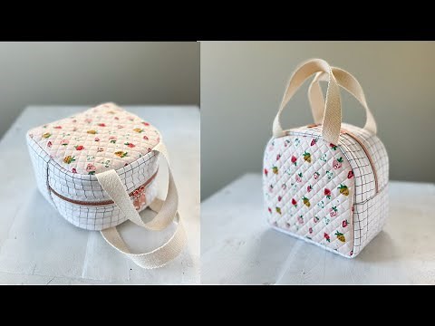 How to sew a Insulated Lunch Bag | Stylish Lunch Bag for all ages | DIY Sewing