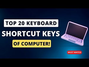Top 20 Useful Keyboard Shortcuts To Become Computer Master