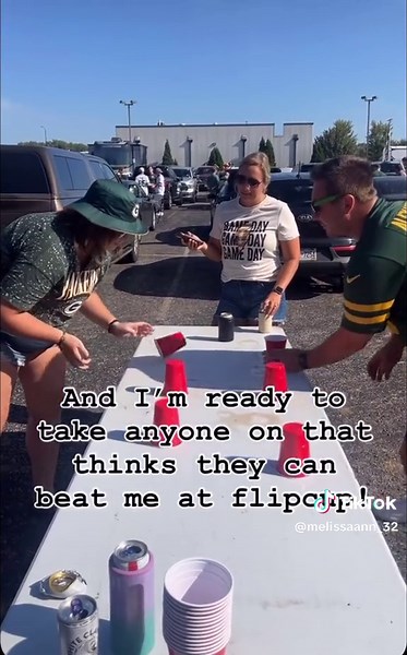 Parking lot MVP right here 🍻 🏈