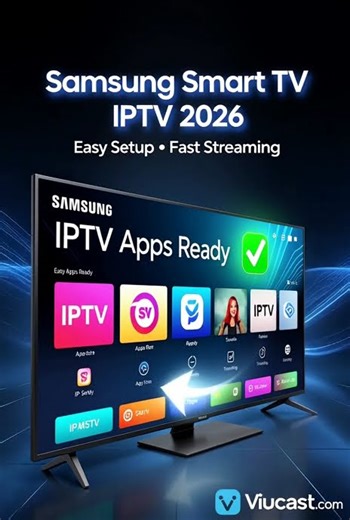 Samsung Smart TV IPTV Apps 2026 Easy Setup & Fast Streaming