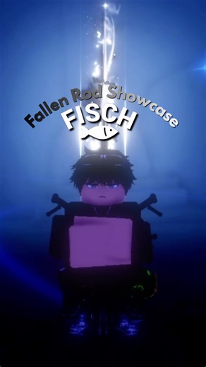Fallen Rod Showcase in Fisch! Pretty decent stats for only 175K coins and the mutation is decent too. Let me know what you think! #roblox #fisch #fischroblox #fyp #viral