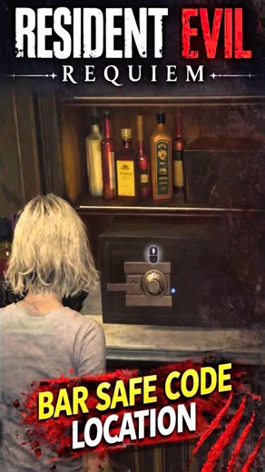 Resident Evil Requiem Bar Safe Code Location