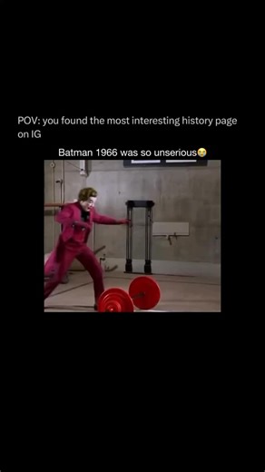 History Reels on Instagram: "The 1966 Batman TV series, with Adam West as Batman and Burt Ward as Robin, offered a bright, campy spin on the Caped Crusader. Far from the darker portrayals seen today, the show embraced humor, bold visuals, and comic-style action. Episodes spotlighted flamboyant villains such as the Joker, Penguin, Riddler, and Catwoman, all played with theatrical flair. Known for its “Bam!” “Pow!” and “Zap!” fight graphics, its unforgettable theme song, and its playful storytelli