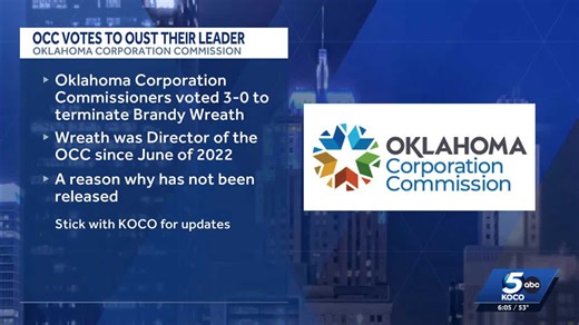 Oklahoma Corporation Commission terminates director of administration in 3-0 vote