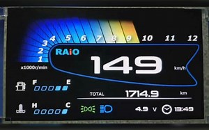 瑞佑(RAIO)科技RA8871ML4N,RA8873ML4N,RA8876ML4N液晶控制芯片应用演示