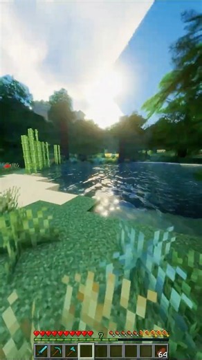 Minecraft Log Cabin In The Woods!🔥