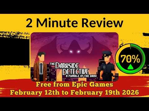 The Darkside Detective: A Fumble in the Dark - Two Minute Review!