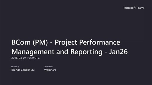BCom (PM) - Project Performance Management and Reporting - Jan26-20260307_Web 1