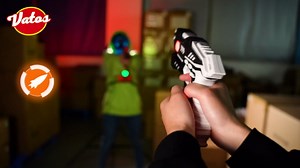 VATOS Infrared Laser Tag Gun Set with Vests - 2 Pack for Kids & Adults Indoor Outdoor Game,Group Activity Fun Toy Laser Tag Blaster Gift for Boys Girls Ages 6+