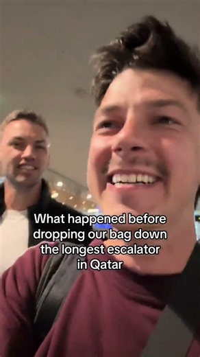 Two rainbows trying to keep a low profile in Qatar 😅 A lot of you asked what happened…