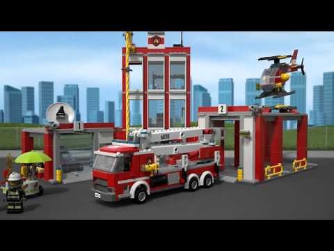 Fire Station - LEGO CITY - 60110 - Product Animation