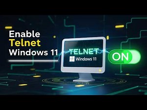 How To Enable Telnet In Windows 11 .Net Framework Enabling Process