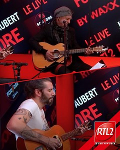 Ce dimanche, Jean-Louis Aubert était l’invité de Waxx dans Foudre et à cette occasion, ils ont joué "One" de U2 ❤️⚡ | RTL2