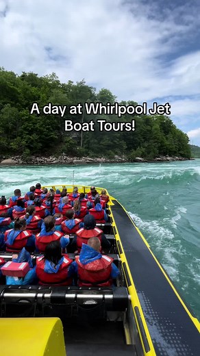 A completely normal day at Whirlpool Jet Boat Tours👀 #dayinthelife #jetboat #worklife #working #summerjob