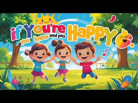 If You're Happy and You Know It Song | Nursery Rhymes & Kids Songs