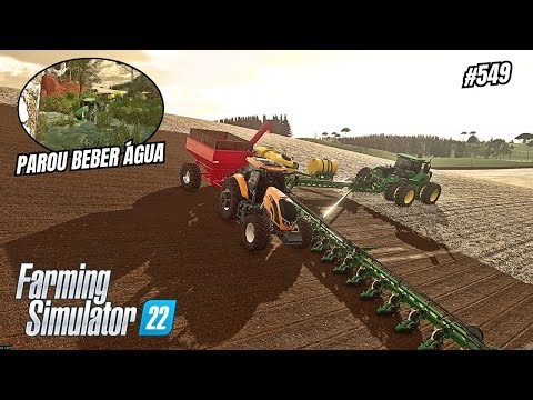 First Mega Soybean Planting/Estância Ponte Funda/Farming Simulator 22 Ep 549