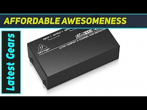 Behringer MicroHD HD400: The Most Compact Hum Destroyer You Need!