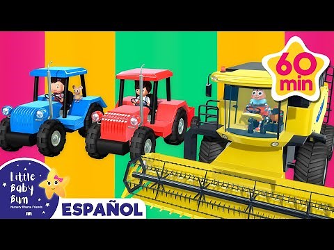 Canción del tractor | Canciones Infantiles🎵| Caricaturas para bebes | Little Baby Bum