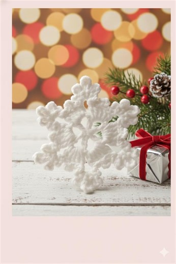 Crochet Snowflake Pattern PDF | Easy Christmas Ornament Pattern | Winter Crochet Decor | Instant Download |holiday Decor Crochet Pattern - Etsy