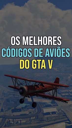 Deyvid Barreto on Instagram: "Os melhores códigos de aviões do GTA V ✈️🤯 - - - Gta 5 - #gta #gtav #gta5 #gtaonline"