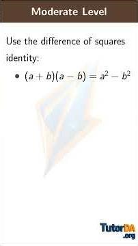 Analyze identity-based problems in 30 sec #shorts #math #tutorda
