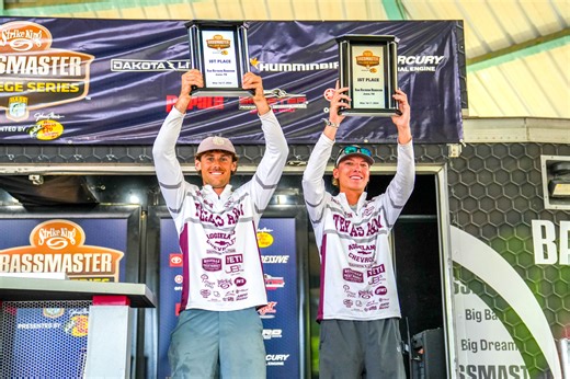 College: Hehr and Johnston secure Sam Rayburn victory - Bassmaster