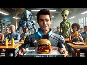 “You Consume Other Lifeforms?” The Alien Whispered—The Human Bit Into a Burger | HFY Sci Fi Stories