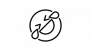 Download Simple emoji outline icon animation. transparent background for free